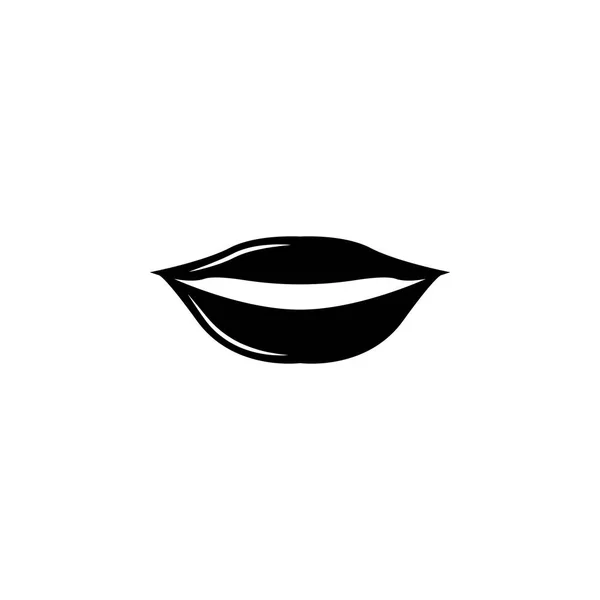 Lippen-Symbol.Element des beliebten Lippen-Symbols. hochwertiges Grafikdesign. Zeichen, Symbolsammlung für Webseiten, Webdesign, — Stockvektor