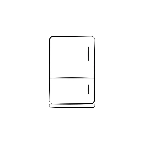 냉장고 아이콘. 전기 장치 아이콘의 요소입니다. 프리미엄 품질의 그래픽 디자인. 흰색 배경에 웹 사이트, 웹 디자인, 모바일 앱에 대한 기호 컬렉션 아이콘 — 스톡 벡터