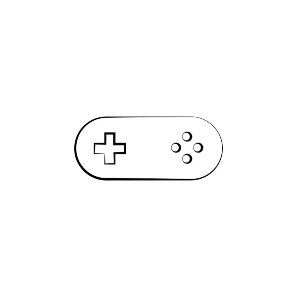 Ícone joystick jogo. Elemento do ícone de dispositivos elétricos. Design gráfico de qualidade premium. Sinais, ícone de coleção de símbolos para sites, web design, aplicativo móvel no fundo branco —  Vetores de Stock