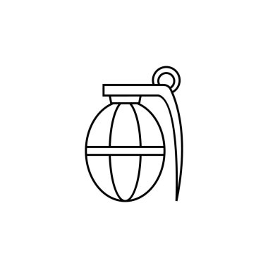 El bombası çizgisi simgesi