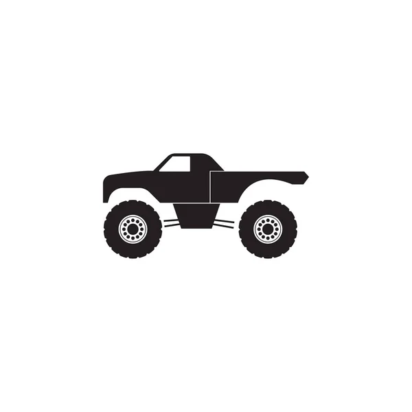 Monster trucks icon. Monster trucks element icon. Premium quality graphic design icon. Baby Signs, outline symbols collection icon for websites, web design, mobile app — Stock Vector