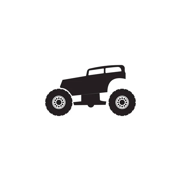 Monster trucks icon. Monster trucks element icon. Premium quality graphic design icon. Baby Signs, outline symbols collection icon for websites, web design, mobile app — Stock Vector