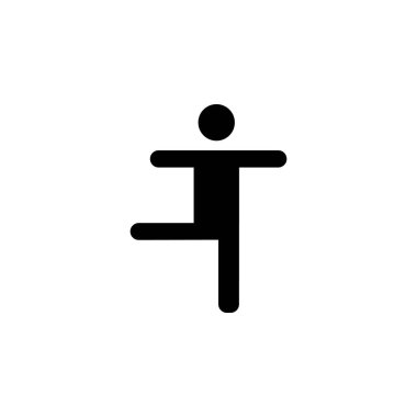 dans Siluet adam simgesi