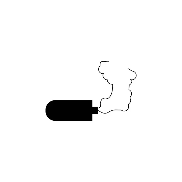 Smoke bomb icon. Elements of protest and rallies icon. Premium quality graphic design. Signs and symbol collection icon for websites, web design, mobile app — Stock Vector