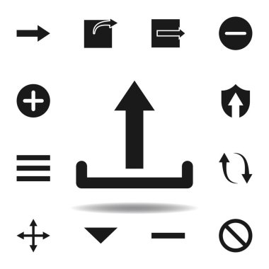 Kullanıcı Web sitesi yükleme simgesi. Web illüstrasyon simgeleri kümesi. işaretler, semboller Web, logo, mobil uygulama, ui, UX için kullanılabilir