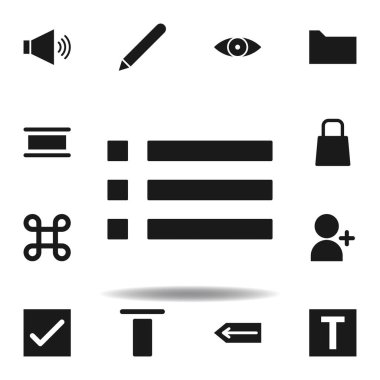 Kullanıcı Web sitesi menü simgesi. Web illüstrasyon simgeleri kümesi. işaretler, semboller Web, logo, mobil uygulama, ui, UX için kullanılabilir
