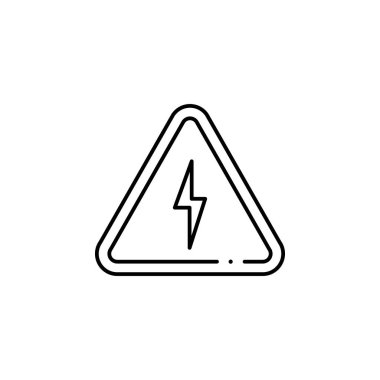 stres işareti simgesi. Bilim illüstrasyon unsuru. Web sitesi tasarımı ve geliştirme, uygulama geliştirme için ince çizgi illüstrasyon. Premium anahat simgesi