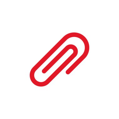 ataş renkli simgesi. Eğitim illüstrasyon simgesinin öğesi. Üstün kaliteli grafik tasarım. Web siteleri, web tasarımı, mobil uygulama, Ui, Ux için işaretler ve sembol toplama simgesi