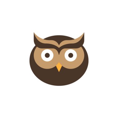 baykuş renkli simge. Eğitim illüstrasyon simgesinin öğesi. Üstün kaliteli grafik tasarım. Web siteleri, web tasarımı, mobil uygulama, Ui, Ux için işaretler ve sembol toplama simgesi