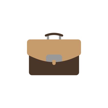 evrak çantası renkli simgesi. Eğitim illüstrasyon simgesinin öğesi. Üstün kaliteli grafik tasarım. Web siteleri, web tasarımı, mobil uygulama, Ui, Ux için işaretler ve sembol toplama simgesi