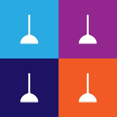 Pompa simgesi. Banyo ve sauna unası ikonu. işaretler, taslak semboller koleksiyon simgesi web siteleri, web tasarımı, mobil uygulama, bilgi grafikleri çok renkli arkaplan