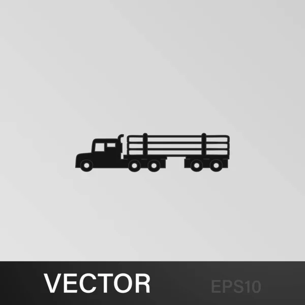 Icono Del Árbol Carga Elemento Del Icono Tipo Coche Icono — Vector de stock