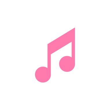 Müzik çalar çizgisi simgesi. İşaretler ve semboller beyaz arkaplanda ağ, logo, mobil uygulama, UI, UX için kullanılabilir