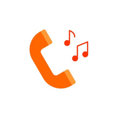 Telefon hattı simgesi. İşaretler ve semboller beyaz arkaplanda ağ, logo, mobil uygulama, UI, UX için kullanılabilir