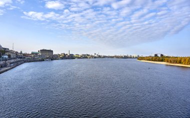 Uçuş yüksekliği şehirden görünümü