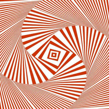 Hypnotic Stripe Shapes Illustration Vector  clipart