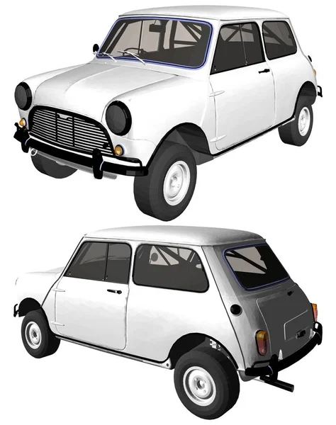 Mini Cooper Antiguoストックベクター ロイヤリティフリーmini Cooper Antiguoイラスト Depositphotos