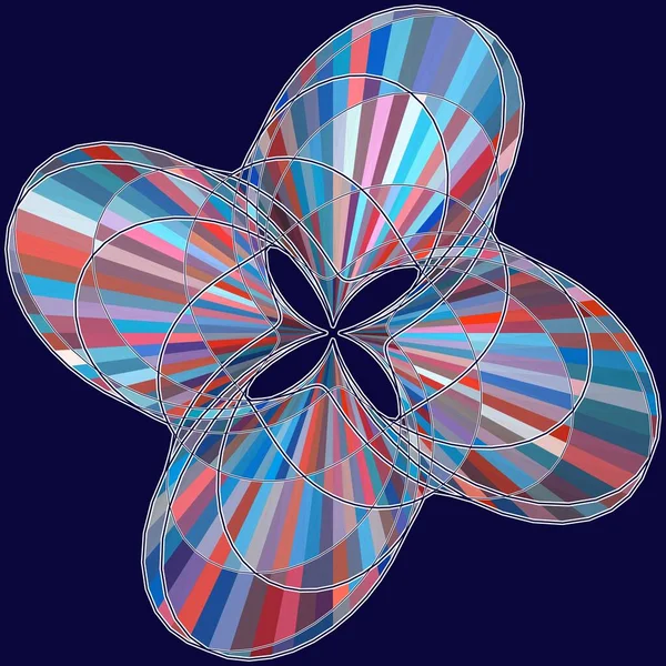 Геометричний Барвистий Квітковий Фон Вектор Мозаїчний Хіпстерський Фон Зроблений Трикутників — стоковий вектор