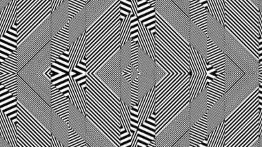 Hipnotik Psikedelik Hareket Dörtlü Geometrik Şekil Kaleydoskop (tam HD 1920x1080 30Fps).