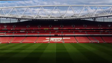 Londra, 23 Eylül - Emirates Stadium, Arsenal ev futbol kulübü (Arsenal) 23 Eylül 2015.