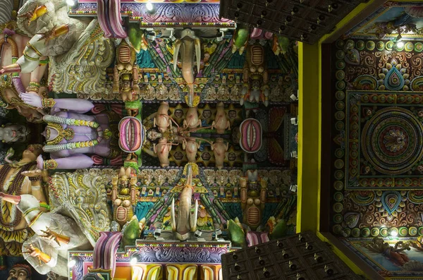 Forntida Hinduiska Pathirakali Amman Tempel Trincomalee Sri Lanka Templet Byggdes — Stockfoto