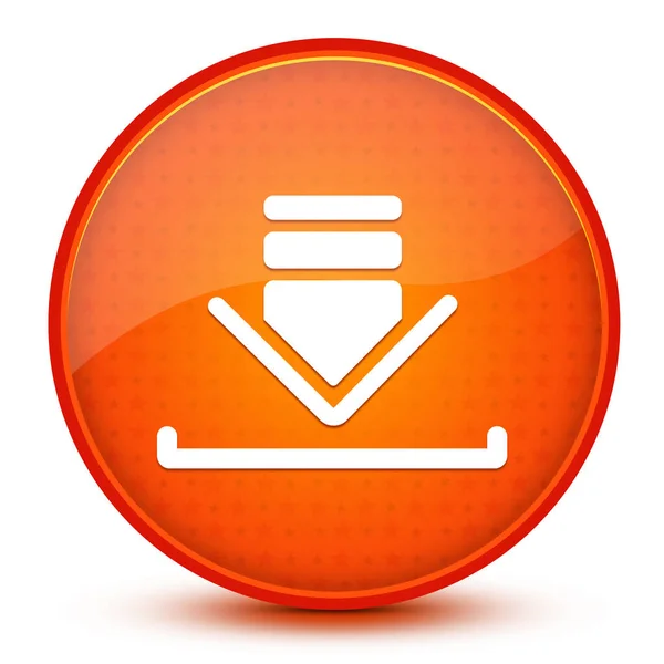 Download Icon Isolated Glossy Star Orange Button Illustration — Stock Photo, Image
