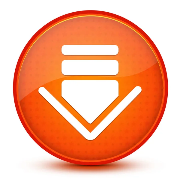 Download Icon Isolated Glossy Star Orange Button Abstract Illustration — Stock Photo, Image
