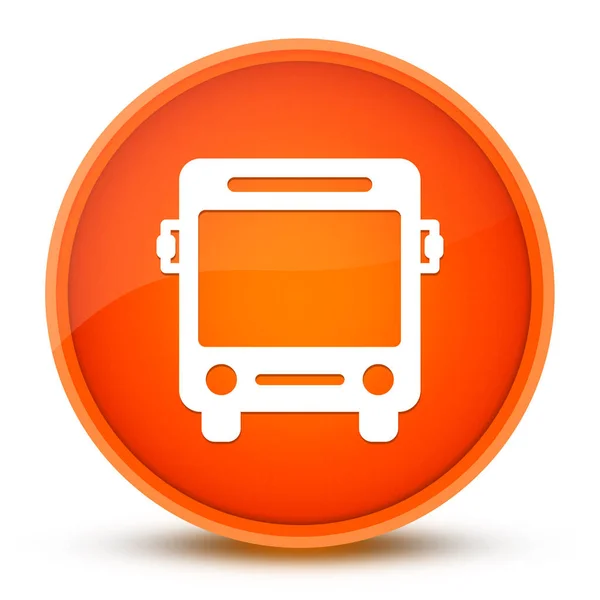 Buszfényűző Fényes Narancssárga Kerek Gomb Elvont Illusztráció — Stock Fotó