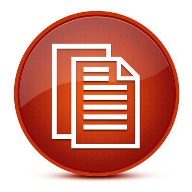 Belge sayfaları estetik parlak kahverengi yuvarlak düğme soyut illüstrasyon