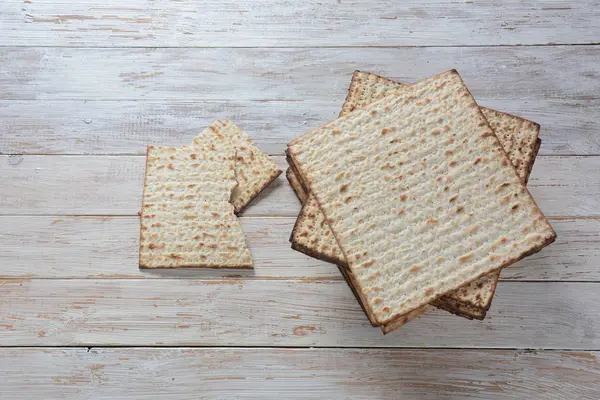 Еврейский Пасхальный Хлеб Матца — стоковое фото