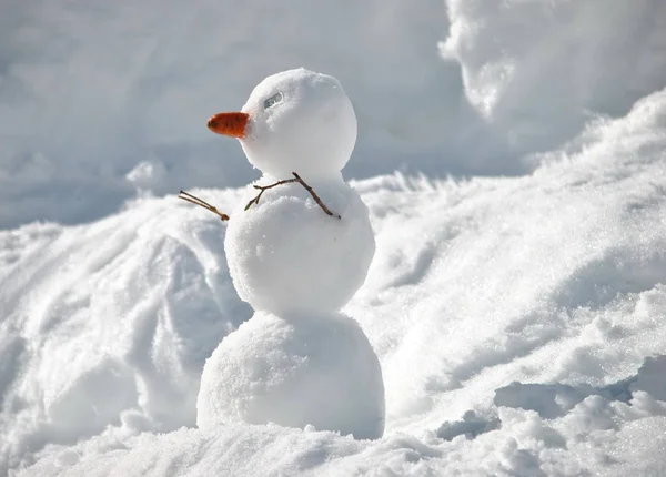 雪でハーモン山 スキー場イスラエル — ストック写真