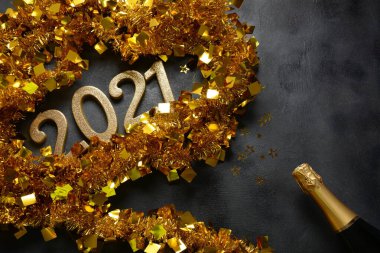 Mutlu yıllar 2021 arkaplanı