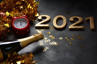 Mutlu yıllar 2021 arkaplanı