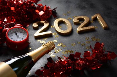 Mutlu yıllar 2021 arkaplanı