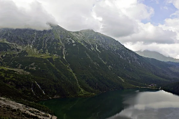 Poolse Tatra Gebergte Morskie Oko Lake — Stockfoto