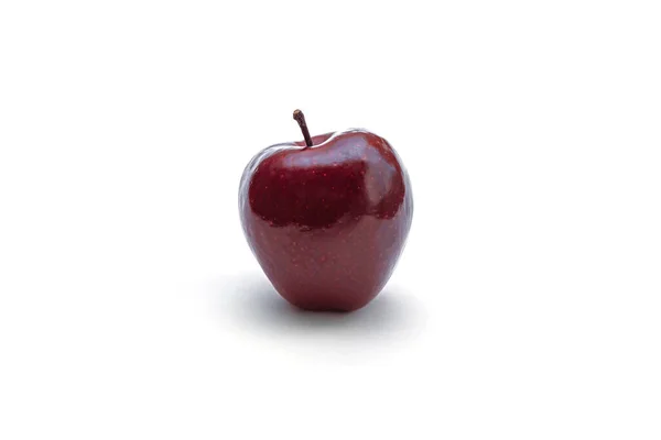 배경에는 사과가 사과를 볶는다 — 스톡 사진