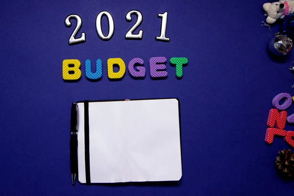 Budget 2021. Budget planning for next year. Beginning of new decade. Business plans and development prospects, trends and challenges. Revenues and expenses, investment and project financing.