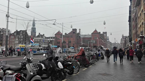 Vakantie Nederland Een Wandeling Door Straten Van Nederland Tussen Musea — Stockfoto