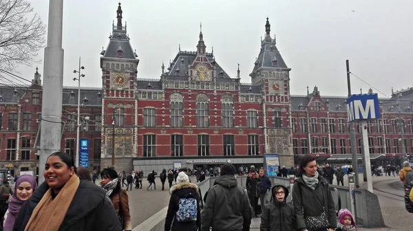 Vakantie Nederland Een Wandeling Door Straten Van Nederland Tussen Musea — Stockfoto