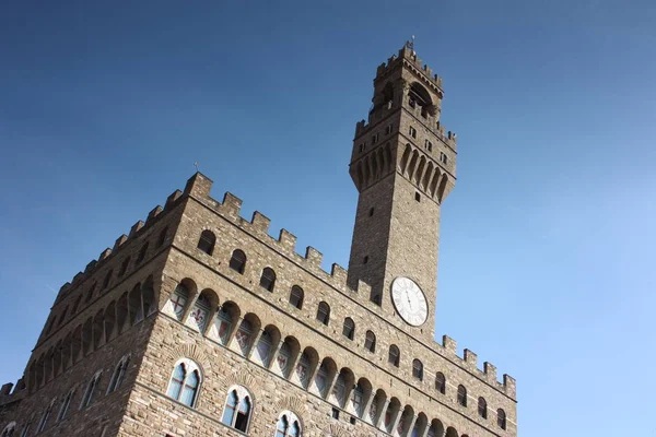 Palácio da Piazza della Signoria em Florença — Fotografia de Stock