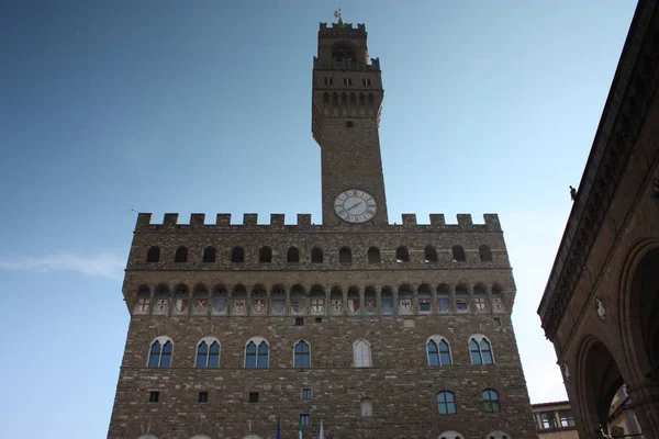 Palácio da Piazza della Signoria em Florença — Fotografia de Stock