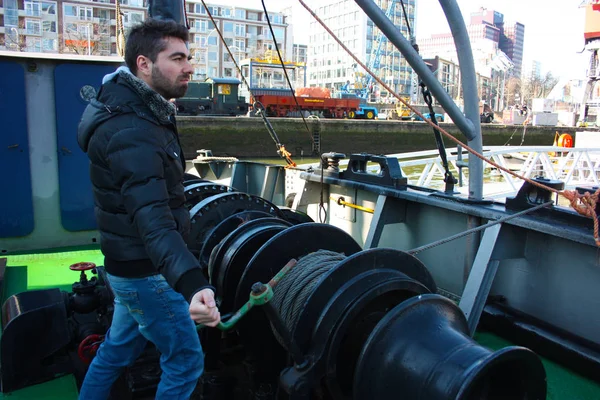 Technische navigatie-instrumenten voor maritieme voertuigen — Stockfoto