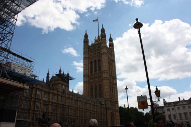 Londra'da Westminster parlamentonun iki oda karargahı