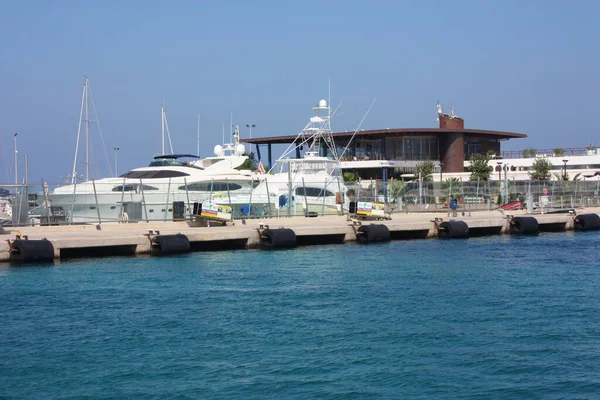 Ferry Maritime Transport Passengers Ports Islands Summer Holidays Blue Water — Stock Photo, Image