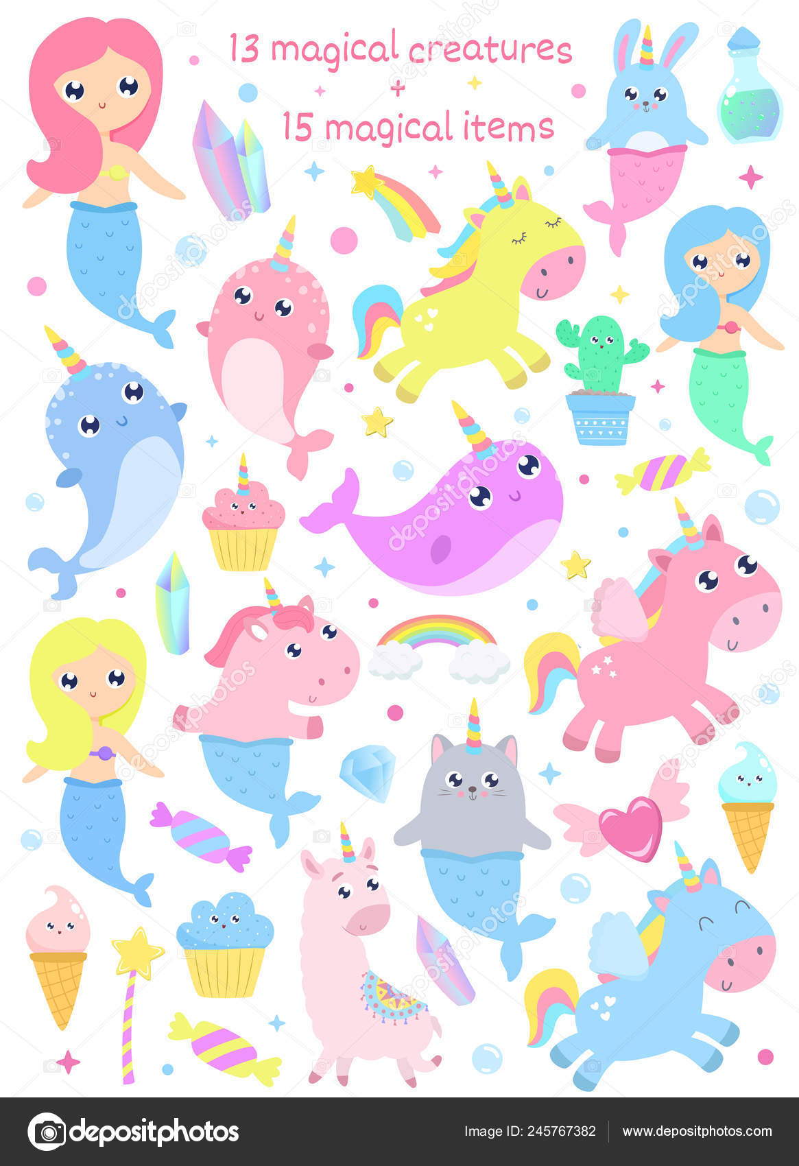 Unicorn pegasus mermaid (91) 사진