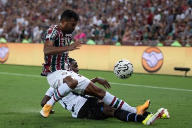 Rio de Janeiro, Rio de Janeiro, Brezilya - 29 Şubat 2024. Fluminense x LDU, Recopa 2024 Maracan Stadyumu Finali.                