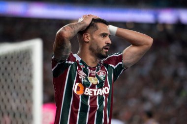 Rio de Janeiro, Rio de Janeiro, Brezilya - 29 Şubat 2024. Fluminense x LDU, Recopa 2024 Maracan Stadyumu Finali.                