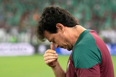 Rio de Janeiro, Rio de Janeiro, Brezilya - 29 Şubat 2024. Fluminense x LDU, Recopa 2024 Maracan Stadyumu Finali.                