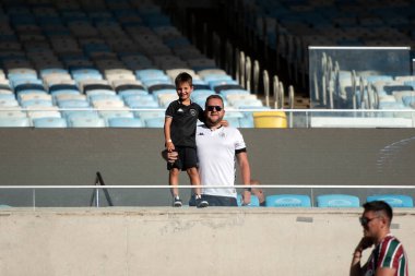 Rio de Janeiro (RJ), 03.03.2024 - FLUMINENSE x BOTAFOGO - Maracan 'da Campeonato Carioca için Fluminense x Botafogo eşleşmesi.                    