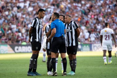 Rio de Janeiro (RJ), 03.03.2024 - FLUMINENSE x BOTAFOGO - Maracan 'da Campeonato Carioca için Fluminense x Botafogo eşleşmesi.                    